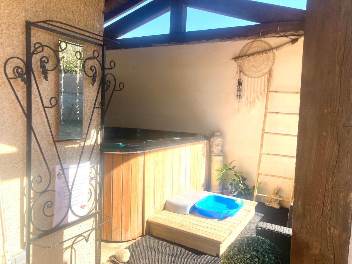 Villa 110M2, 7 Pers, Jacuzzi , 3 Chambres, Terrain Clos Et Arbore 2500M2 Trèbes Εξωτερικό φωτογραφία